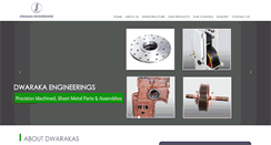 Desktop Screenshot of dwarakas.com